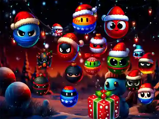 שפּיל Christmas Rush : Red and Friend Balls אָנליין