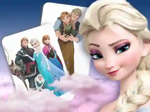שפּיל Frozen Memory Card Match אָנליין