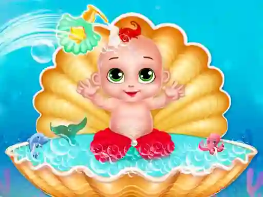 שפּיל Mermaid Baby Care אָנליין