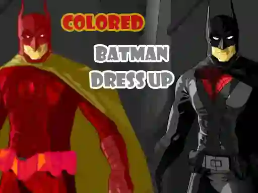 שפּיל Colored Batman Dress Up אָנליין
