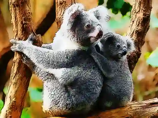 שפּיל Cute Baby Koala Bear אָנליין
