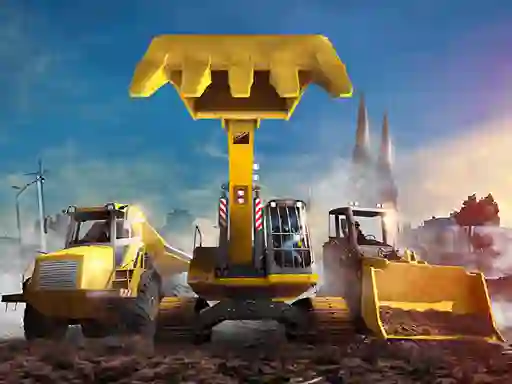 שפּיל Excavator Simulator 3D אָנליין