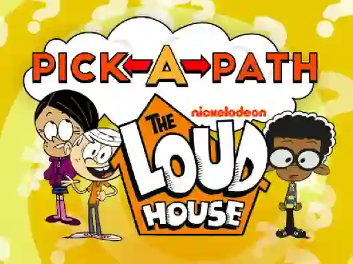 שפּיל The Loud House Pick-a-Path אָנליין