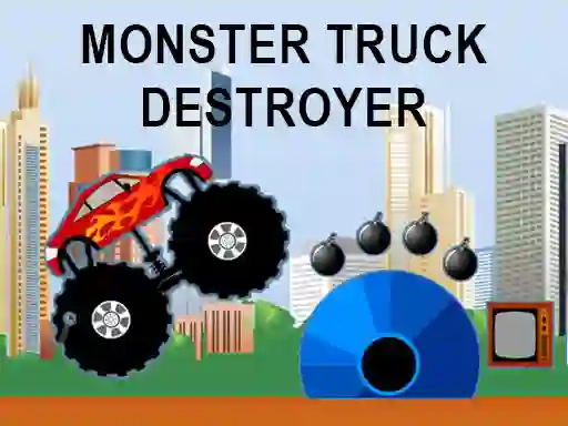 שפּיל Monster truck destroyer אָנליין