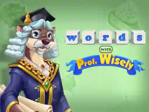 שפּיל Words with Prof. Wisely אָנליין