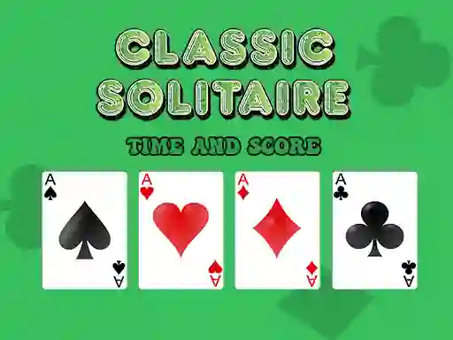 שפּיל Classic Solitaire: Time and Score אָנליין