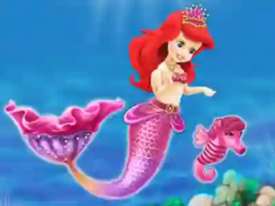 שפּיל Baby Mermaid Princess Dress Up אָנליין