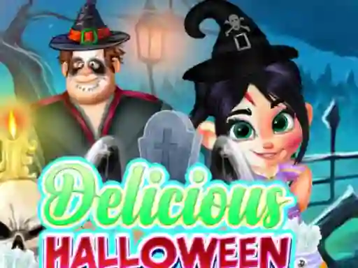 שפּיל Delicious Halloween Cupcake אָנליין