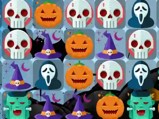 שפּיל Scary Halloween Match 3 אָנליין