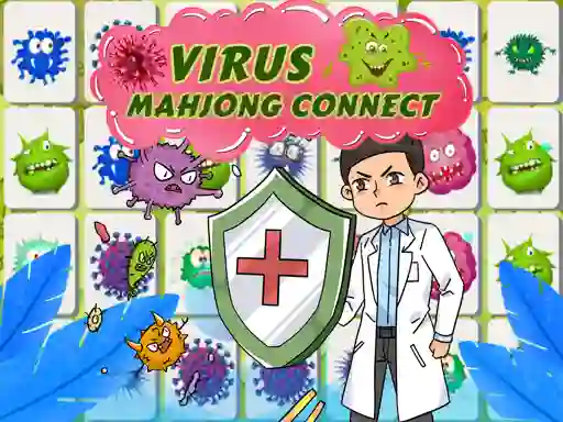 שפּיל Virus Mahjong Connection אָנליין