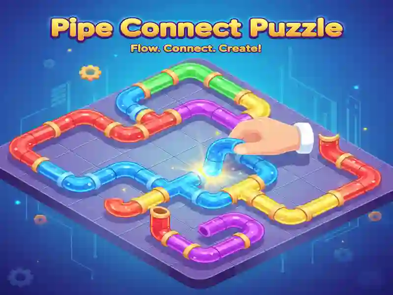 שפּיל Pipe Connect Puzzle אָנליין