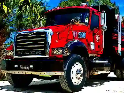 שפּיל American Trucks Jigsaw אָנליין