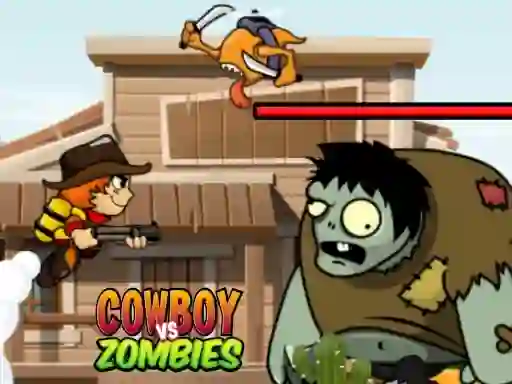 שפּיל Cowboy vs Zombies אָנליין