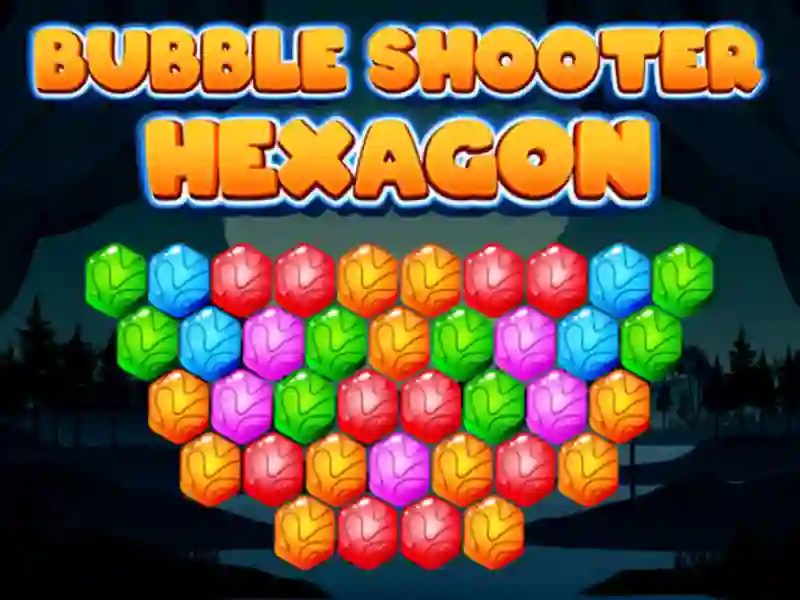 שפּיל Bubble Shooter Hexagon אָנליין