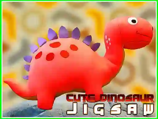 שפּיל Cute Dinosaur Jigsaw אָנליין