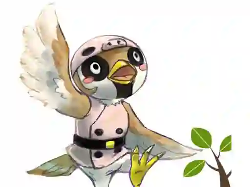 שפּיל Sparrow Flappy אָנליין
