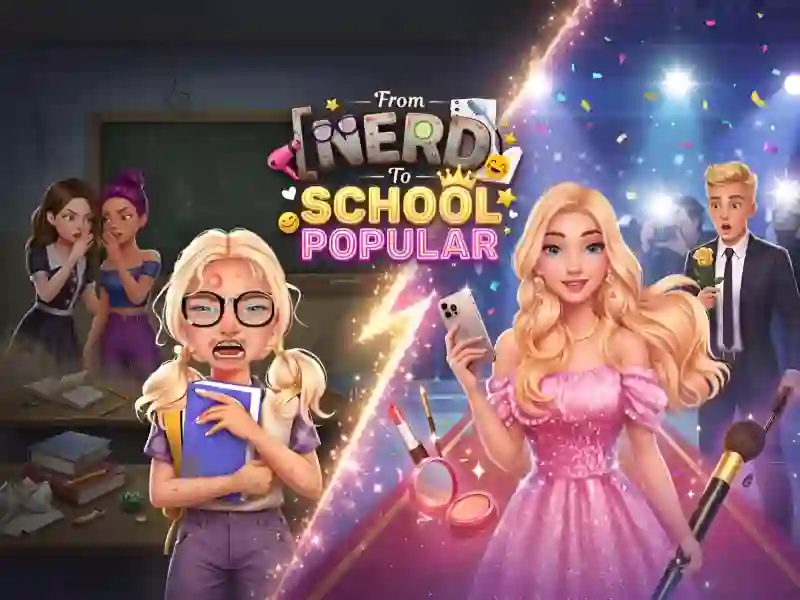 שפּיל From Nerd To School Popular אָנליין