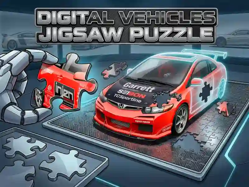 שפּיל Digital Vehicles Jigsaw Puzzle אָנליין