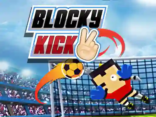 שפּיל Blocky Kick 2 אָנליין