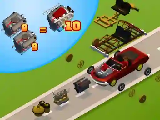 שפּיל Idle Drive: Merge, Upgrade, Drive אָנליין