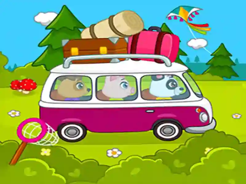 שפּיל Kids Camping אָנליין