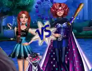 שפּיל Superhero or Cute Girl אָנליין
