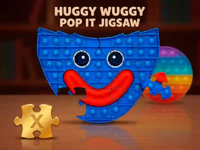 שפּיל Huggy Wuggy Pop It Jigsaw אָנליין