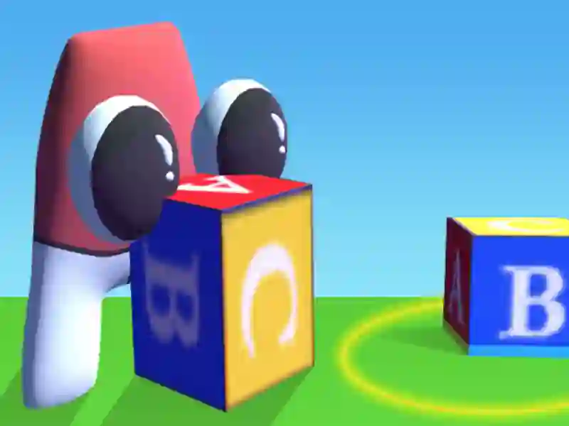 שפּיל Alphabet: Room Maze 3D אָנליין