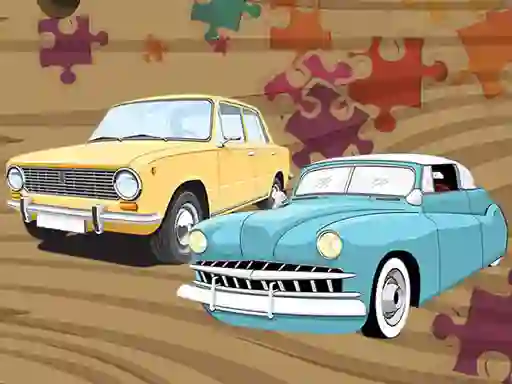 שפּיל Old Timer Car Jigsaw אָנליין