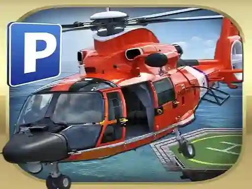 שפּיל Helicopter Parking & Racing Simulator אָנליין