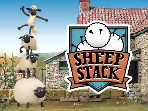 שפּיל Shaun The Sheep Sheep Stack אָנליין