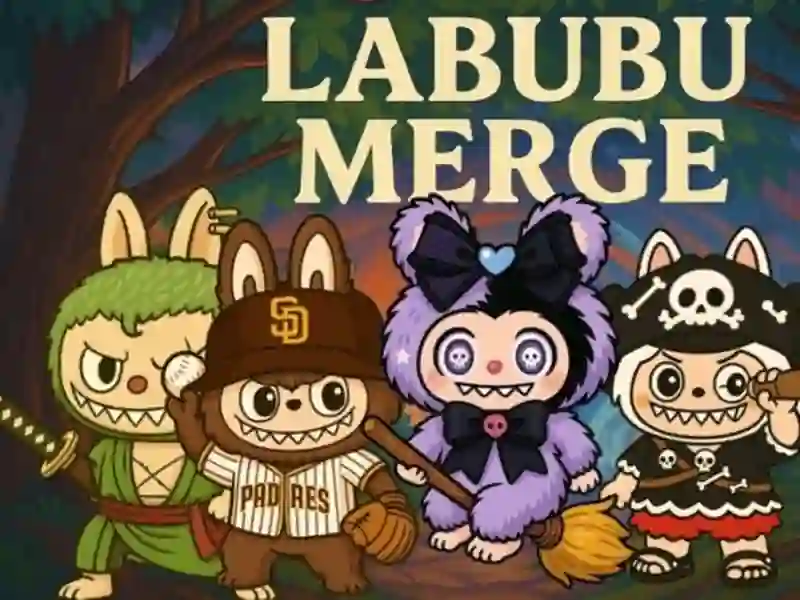 שפּיל Labubu Merge אָנליין