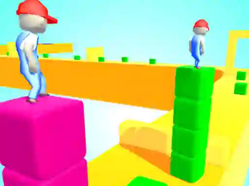 שפּיל Cube Tower Surfer אָנליין