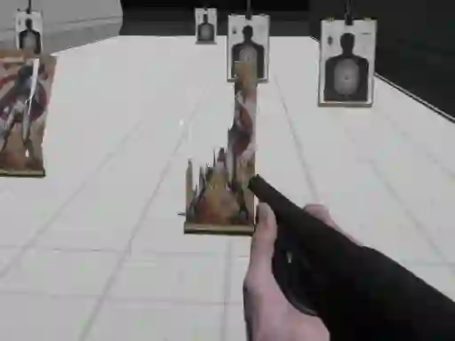 שפּיל Shooting Range Simulator אָנליין