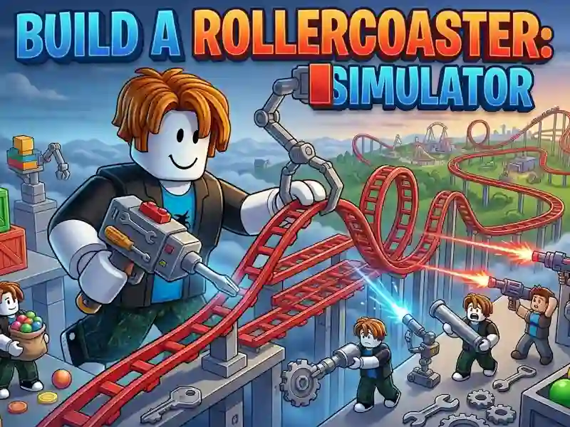שפּיל Build a Rollercoaster: Simulator אָנליין