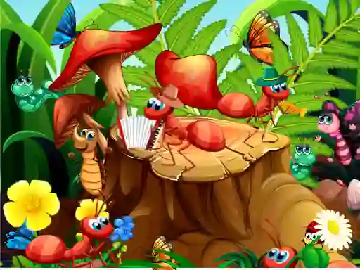שפּיל Hidden Objects Insects אָנליין