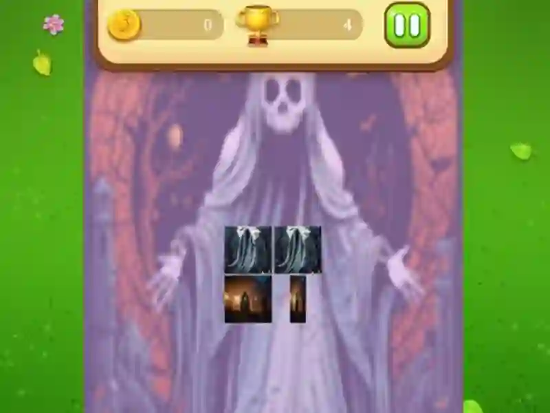 שפּיל Ghost Memory Match אָנליין