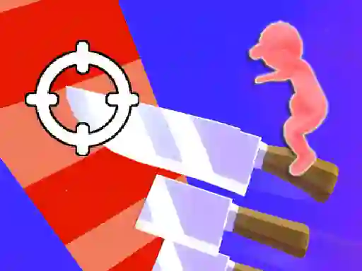שפּיל Throw Knife 3D אָנליין