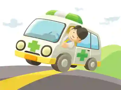 שפּיל Cartoon Ambulance אָנליין