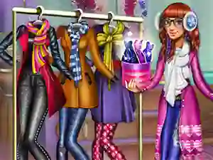 שפּיל Tris Winter Fashion Dolly Dress Up אָנליין