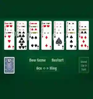 שפּיל Patience Solitaire אָנליין