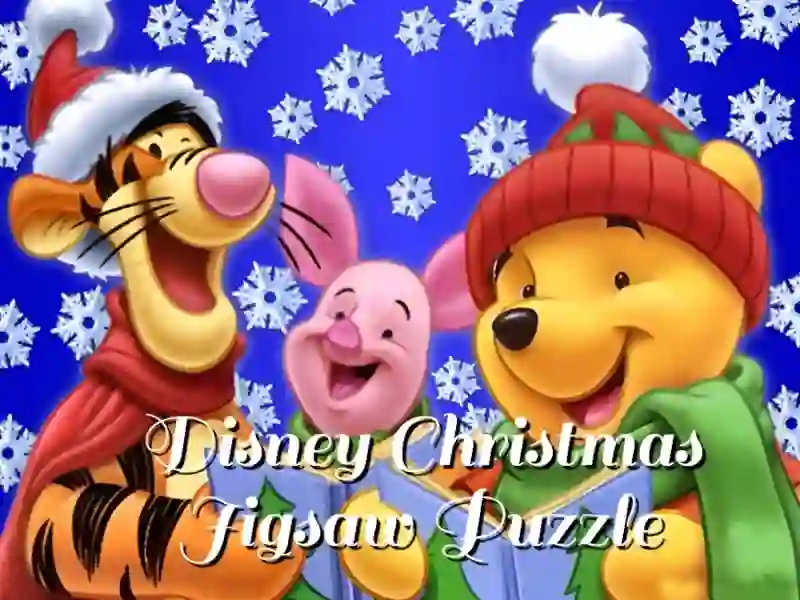שפּיל Disney Christmas Jigsaw Puzzle אָנליין