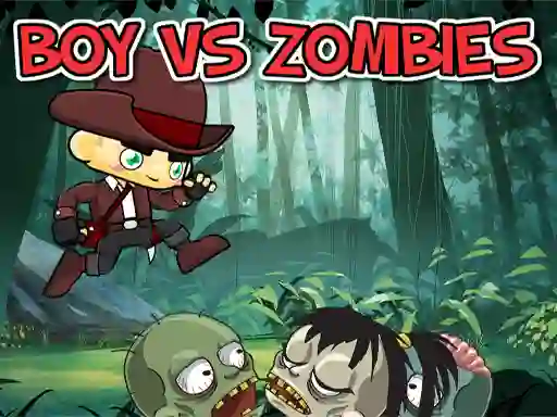 שפּיל Boy vs Zombies אָנליין