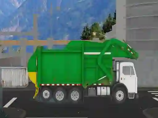 שפּיל Garbage Truck Sim 2020 אָנליין