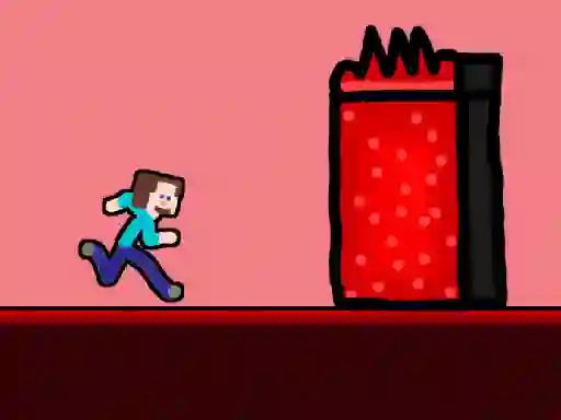 שפּיל Steveman Lava World אָנליין