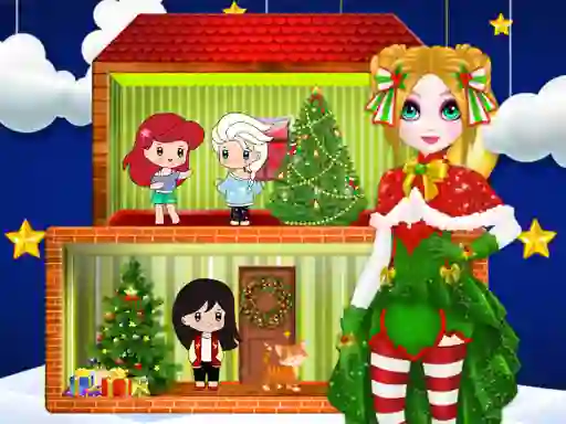 שפּיל Christmas Puppet Princess House אָנליין