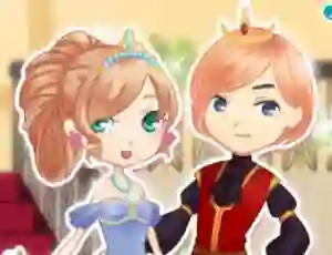 שפּיל Rromantic royal couple אָנליין