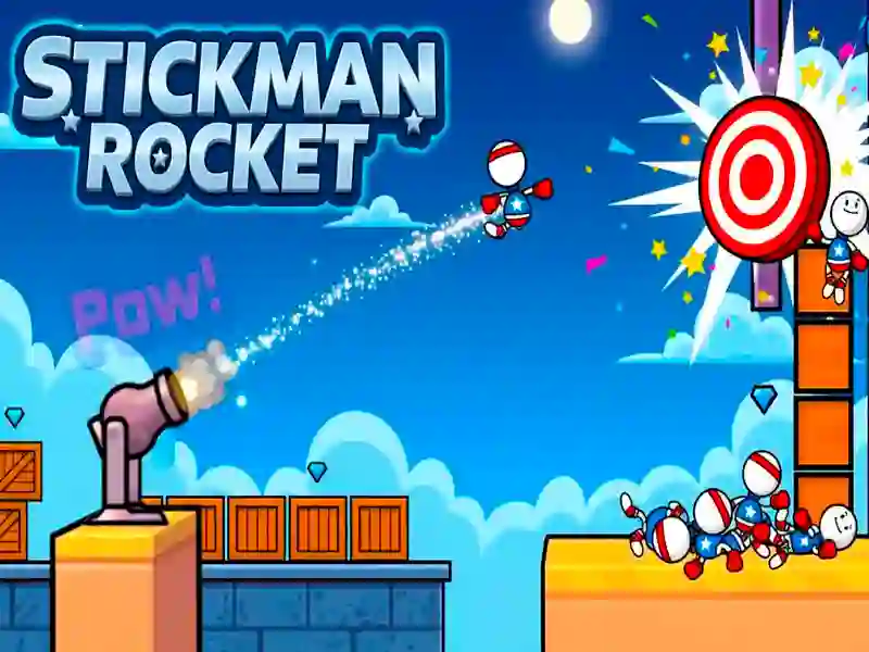 שפּיל Stickman Rocket אָנליין