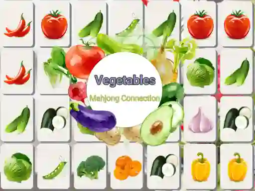 שפּיל Vegetables Mahjong Connection אָנליין
