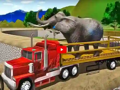 שפּיל Animal Simulator Truck Transport 2020 אָנליין